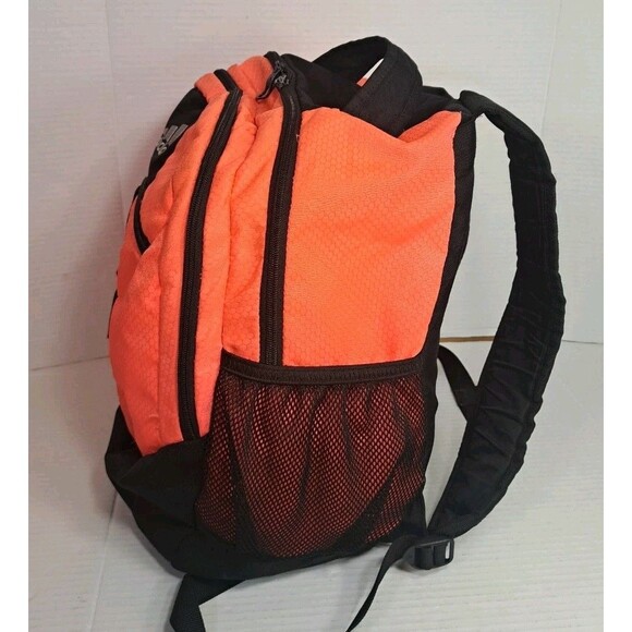 Adidas Backpack RN#90288 Pink & Black Daypack School Gym Travel Bag Pockets - Picture 4 of 9